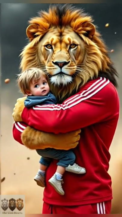(Yellow Lion in the Desert Rescue Mission) #قصص_أطفال #blacklion #whitelion  #yellowlion #