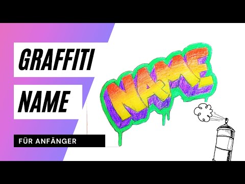 Video: Wie Man Graffiti In Programmen Zeichnet