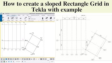 Sloped Rectangle Gird | Grid Creation Series | Part-2 |Tamil