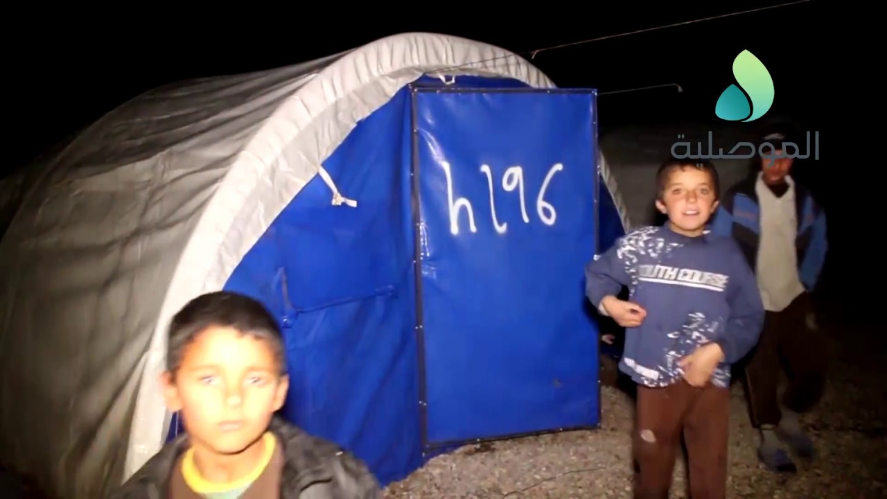 النازحون في مخيم حسن شامي يتمنون الاسراع بتحرير مناطقهم والعودة اليها خلال العام الجديد