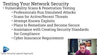 Vulnerability Scans and Penetration Tests - Cyber Security Layered Approach Webinar
