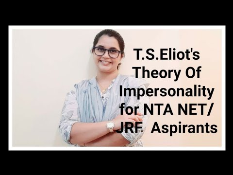 T.S.Eliot's Theory of