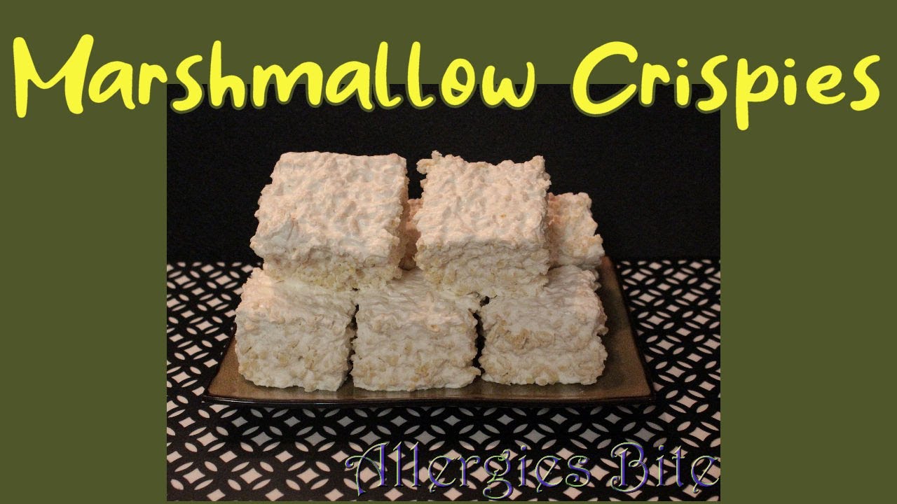 Marshmallow Crispies (gluten, dairy & egg free) YouTube