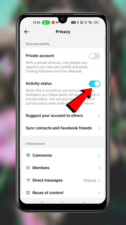 TikTok Activity Status Kaise On Karen | How To Enable TikTok Activity Status | TikTok Online Status