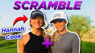 I Teamed Up With Hannah Cook!! (9 Hole Golf Scramble)
