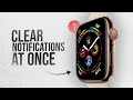 How to Clear All Notifications at Once on Apple Watch (tutorial)
