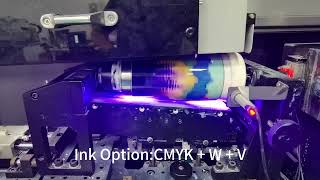 Baseball 30 oz Glitter Tumbler UV LED Inkjet Printer #digitalprinter #uvprinter #cylinderprinter