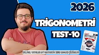 Tri̇gonometri̇ Test 10 Ori̇ji̇nal Ayt Matemati̇k Soru Bankasi 2026 I
