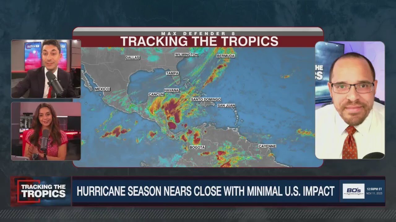 Tropics quiet in final weeks of hurricane season | Tracking the Tropics ...