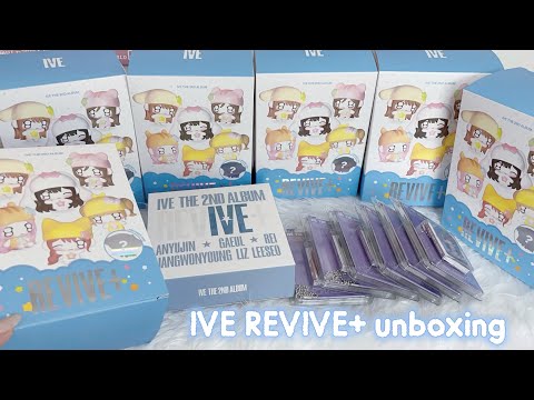 IVE Unboxing Part 2 🎀] It was too cute / IVE REVIVE+ unboxing