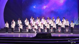 [4K] 20150215 여자친구(GFRIEND) KBS라디오 '콩으로 만나는 세상' 공개방송 - 07.You Raise Me Up