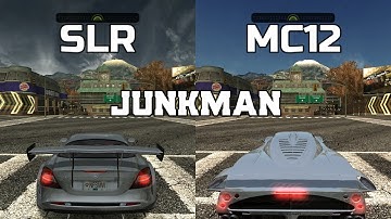 Mercedes-Benz SLR McLaren vs Maserati MC12 - NFS MW Redux V3 - WHICH IS FASTEST ?