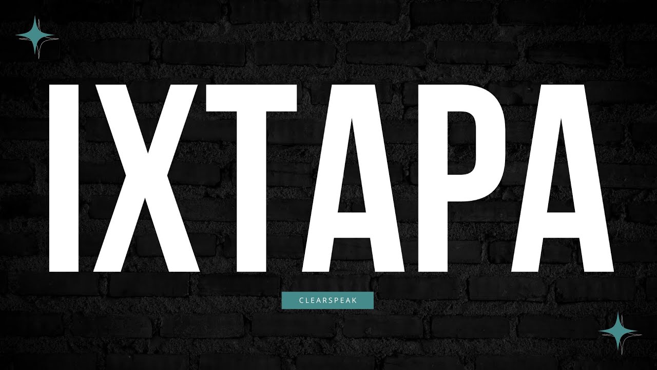 How to Pronounce Ixtapa in English YouTube