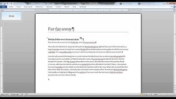 ms word 2010 how to hide and removing tab elements demo