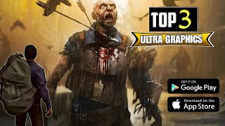 top 3 zombie games with ultra graphics (NEW) like PC || BEST zombie games for Android 2024 screenshot 5