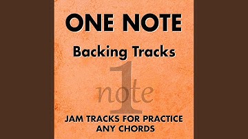 One note Backing Track in C# (Db) - 120 bpm