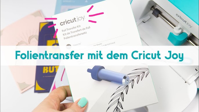 Introducing the Cricut Joy Foil Transfer Tool 