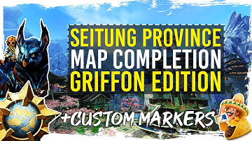 Guild Wars 2 - Seitung Province Map Completion with Custom Markers