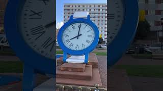 Reloj gigante, A Coruña 💙 #acoruña #paseomaritimo #galicia #curiosidades #coruña #turismo