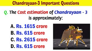 Chandrayaan 3 Mission Questions and Answers | GK Quiz on Chandrayaan 3 | Chandrayaan 3 Questions screenshot 5