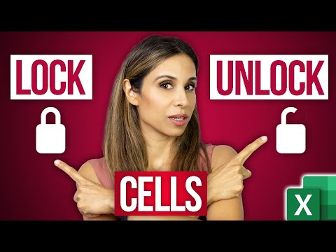 वीडियो: एक्सेल में कोशिकाओं की रक्षा करते हैं?