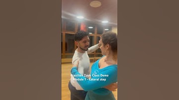 Demo on Brazilian Zouk lateral step and variations for musical expression. GostoDanse.ch