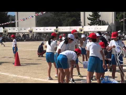 運動会　ゆりな小3　徒競走　2011.9.25