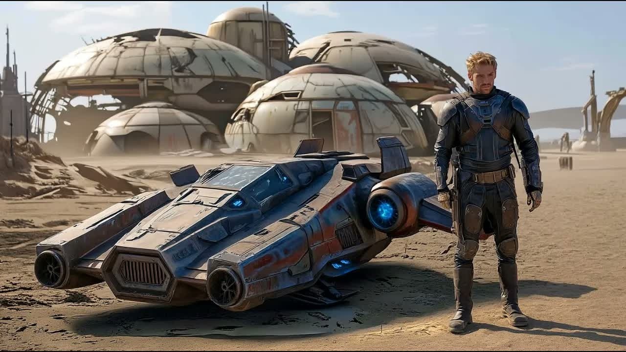 Human Purchased a Ghost Town for 100 Credits — Only to Find a Single Alien Mother Still Living There