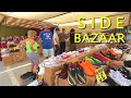 SIDE BAZAAR ON SATURDAY FAKE Bazaar TURKEY  #side #turkey