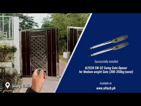 SW-02 Swing Gate Opener Installation in Silang Cavite