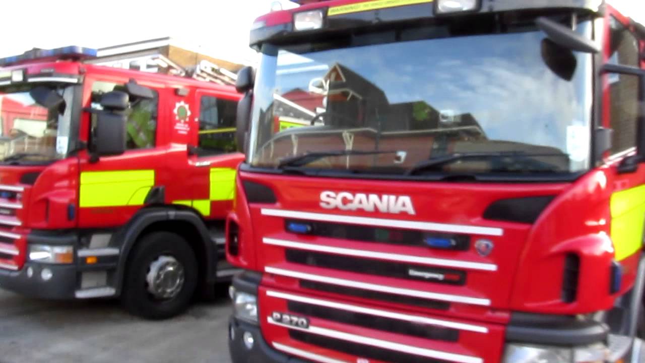 Staffordshire fire and rescue service Lichfield fire station's