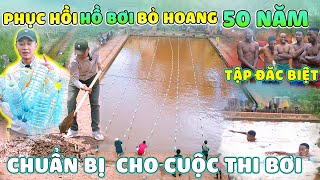 Quanglinhvlogs || Phục Hồi Hồ Bơi Bỏ Hoang 50 Năm - Chuẩn Bị Cho Cuộc Thi Bơi Lội Tầm Cỡ Quốc Tế