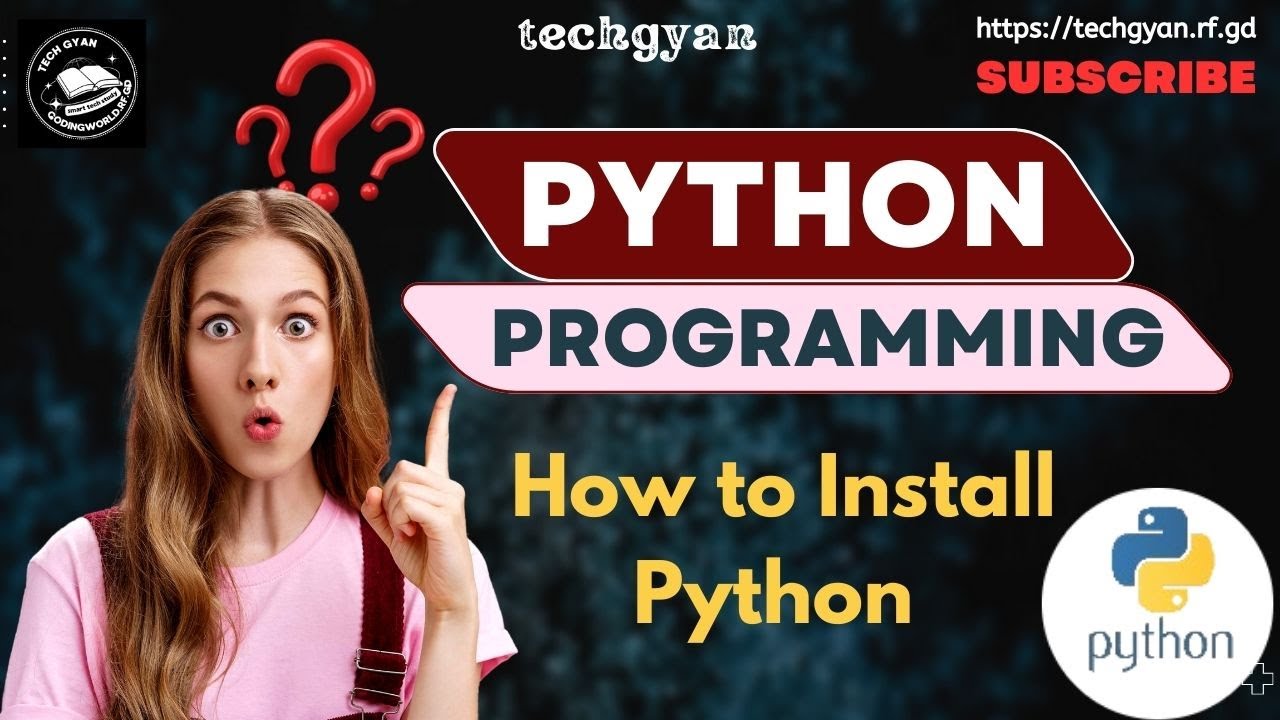 Step-by-Step Guide: How to Install Python on your PC - YouTube