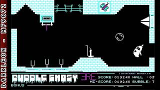 Bubble Ghost © 1988 Accolade - PC DOS - Gameplay
