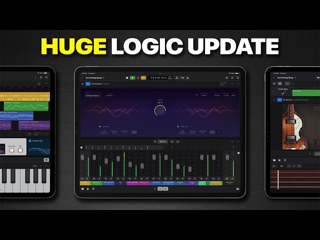 Logic Pro for iPad 2.0 Update: Everything We Know So Far class=