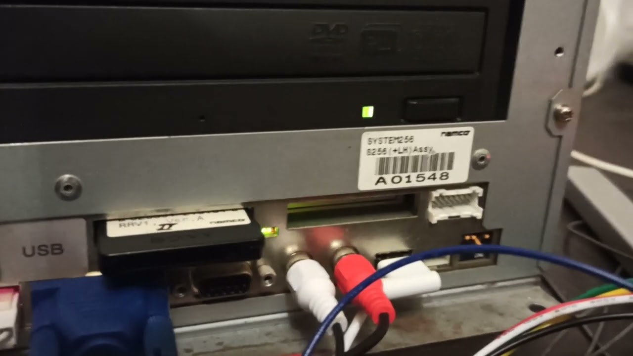 Tekken 5 dark ressuraction 31khz Namco system 256 test boot