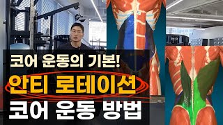 [코어 운동] 제가 현장에서 가장 많이 사용하는 코어 운동