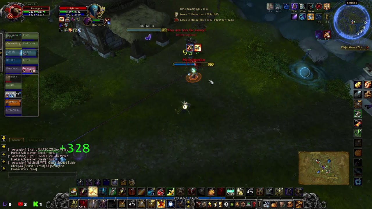 ☠️PVP NON STOP UNTIL LVL 50!☠️ - Ascension: BronzeBeard - World of Warcraft - Paladin