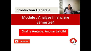 Vidéo 1: Introduction Générale à l