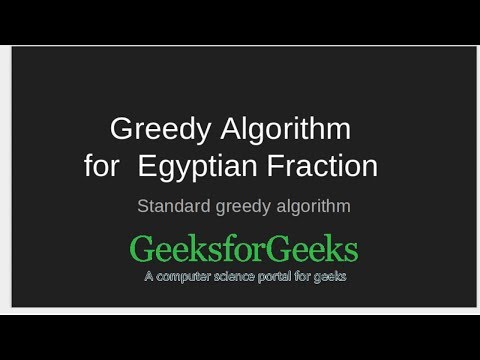 Greedy Algorithms - GeeksforGeeks