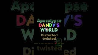 Dandy’s world apocalypse pt2!||#alightmotion #art #animationart #dandysworld #drawing