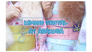 Kimono Rentals at Asakusa, Japan |เช่าชุดกิโมโนเดินอาซากุสะ