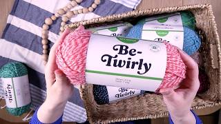 Herrschners Be-Twirly Yarn: 100% Acrylic Worsted Weight 4 Yarn