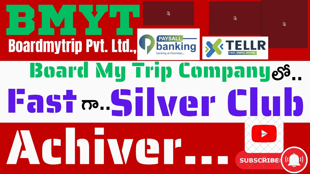 BMYT..| Board My Trip లో.| వేగంగా .. Silver Club Achiver..| Congrats.. Mam.. | Inspiration to All