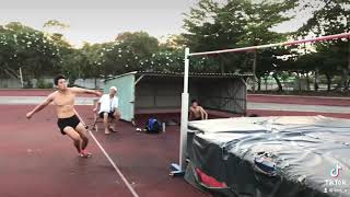 Kỹ thuật nhảy cao lưng qua xà  #highjump #ĐiềnkinhVIE