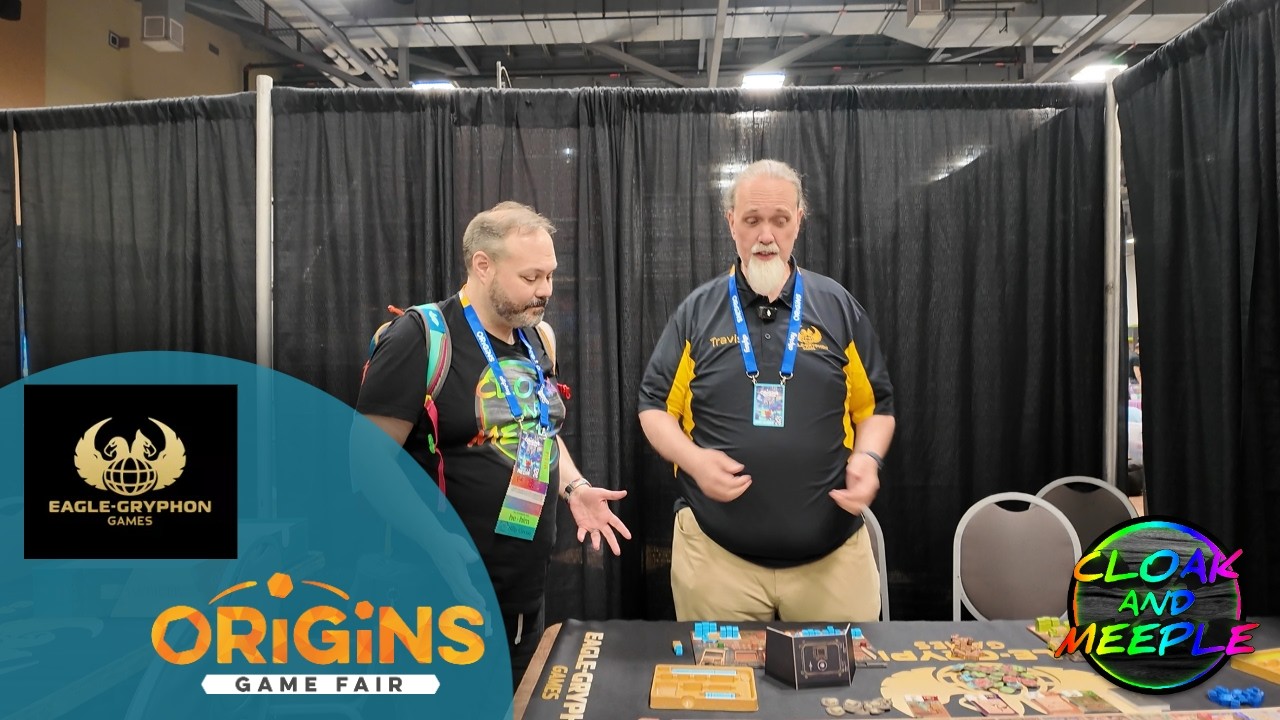 We take a look at a few Vital Lacerda games from Eagle-Gryphon Games at Origins 2026