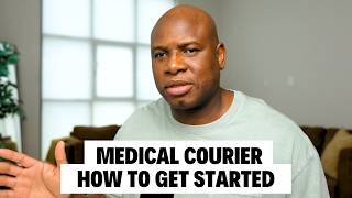 Tips To Get Started In Medical Courier & Getting Contracts