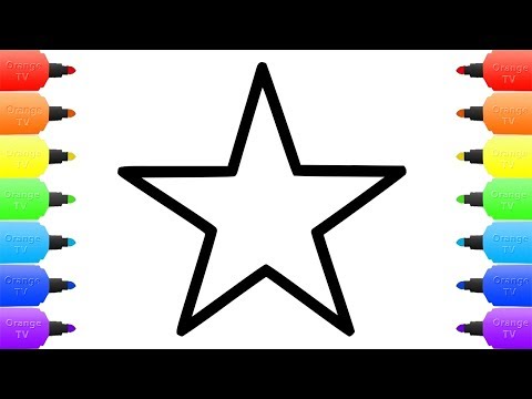 Baby Einstein STAR Drawing And Coloring Pages For Kids