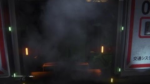 Alien: Isolation open tram door glitch