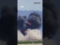 Moment two fighter jets collide mid-air at US air show - BBC URDU